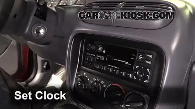 1996 Dodge Stratus ES 2.4L 4 Cyl. Clock Set Clock